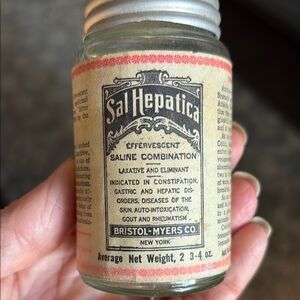 Vintage medical supply bottle